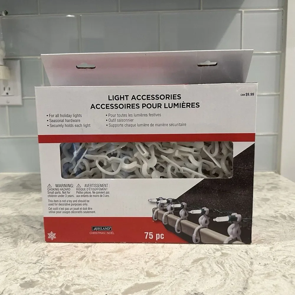 Christmas Holiday 75-Pack‎ All Purpose Christmas Light Clips